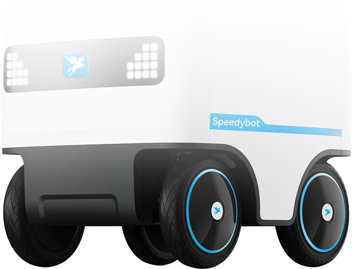 Speedybot 室内外送货机器人