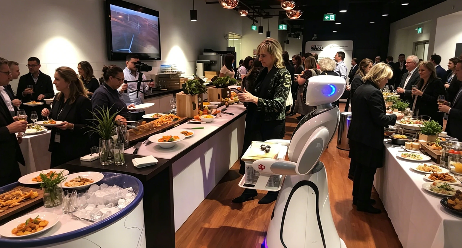 自动送餐